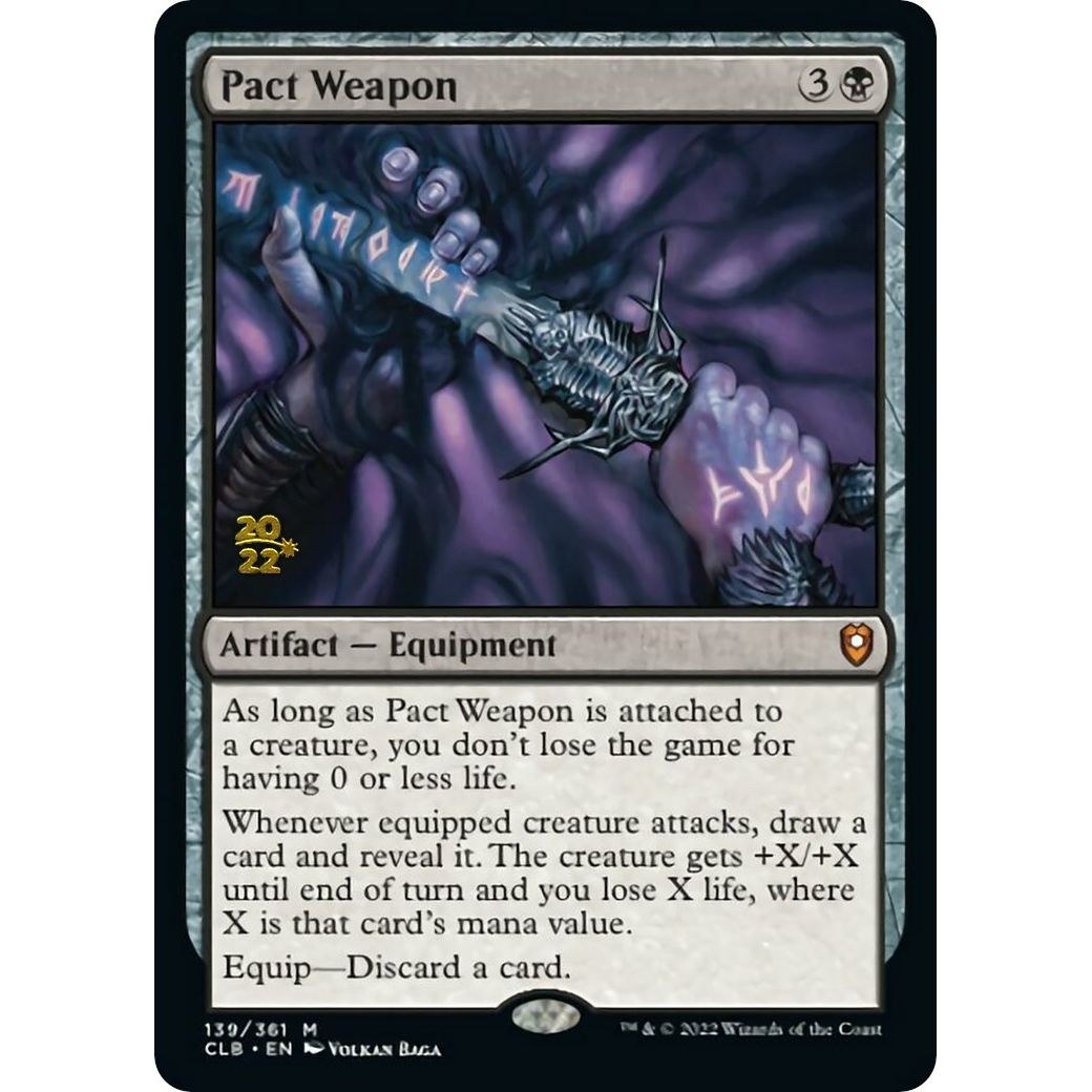 Image for Pact Weapon (139) (PRE) - Magic: The Gathering