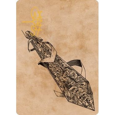 Image for Stonespeaker Crystal Art Card (Gold-Stamped Signature) (81) (ASCLB) - Magic: The Gathering