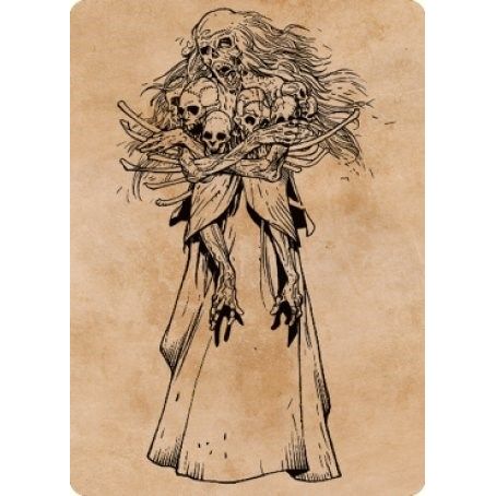 Image for Myrkul, Lord of Bones Art Card (73/81) (73) (ASCLB) - Magic: The Gathering