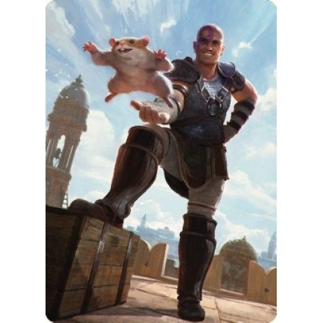 Image for Minsc & Boo, Timeless Heroes Art Card (72/81) (72) (ASCLB) - Magic: The Gathering