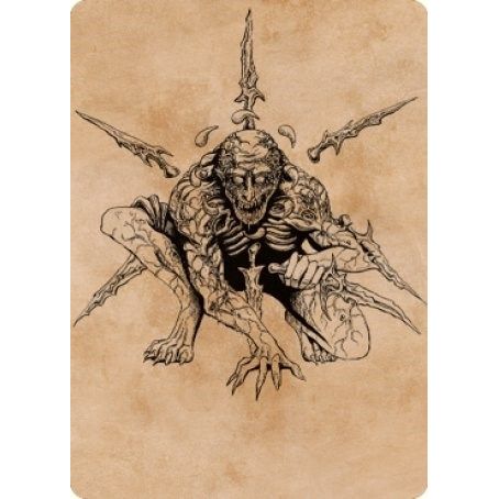 Image for Bhaal, Lord of Murder Art Card (63) (ASCLB) - Magic: The Gathering