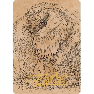 Image for Nemesis Phoenix Art Card (Gold-Stamped Signature) (56) (ASCLB) - Magic: The Gathering