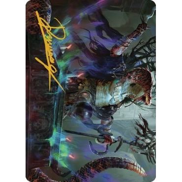 Image for Sivriss, Nightmare Speaker Art Card (32/81) (Gold-Stamped Signature) (32) (ASCLB) - Magic: The Gathering