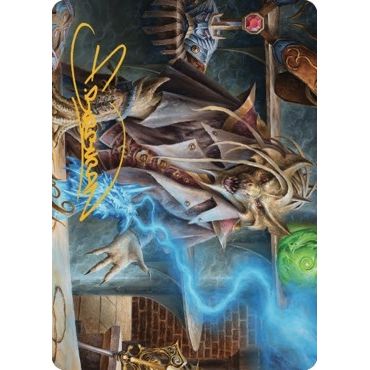 Image for Renari, Merchant of Marvels Art Card (Gold-Stamped Signature) (30) (ASCLB) - Magic: The Gathering