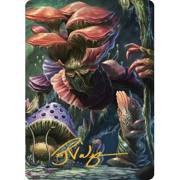Image for Myconid Adult Art Card (Gold-Stamped Signature) (24) (ASCLB) - Magic: The Gathering