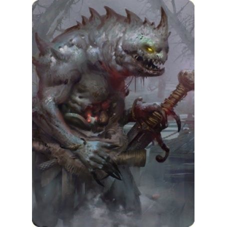 Image for Gray Slaad Art Card (15) (ASCLB) - Magic: The Gathering