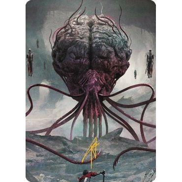 Image for Elder Brain Art Card (Gold-Stamped Signature) (13) (ASCLB) - Magic: The Gathering