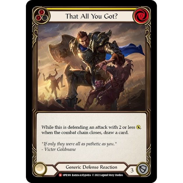 Image for That All You Got? (UPR189) (UPR) - Flesh and Blood TCG