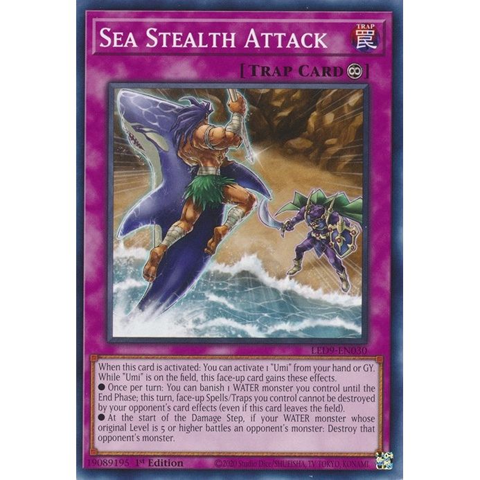 Image for Sea Stealth Attack (LED9-EN030) (LED9) - YuGiOh