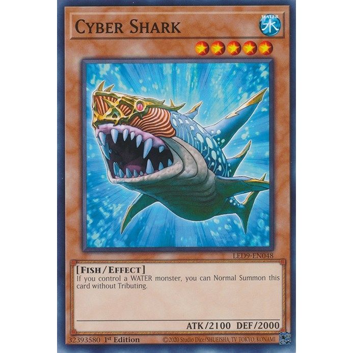 Image for Cyber Shark (LED9-EN048) (LED9) - YuGiOh