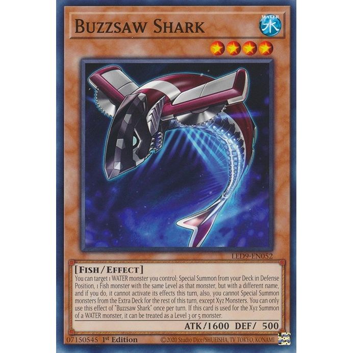 Image for Buzzsaw Shark (LED9-EN052) (LED9) - YuGiOh
