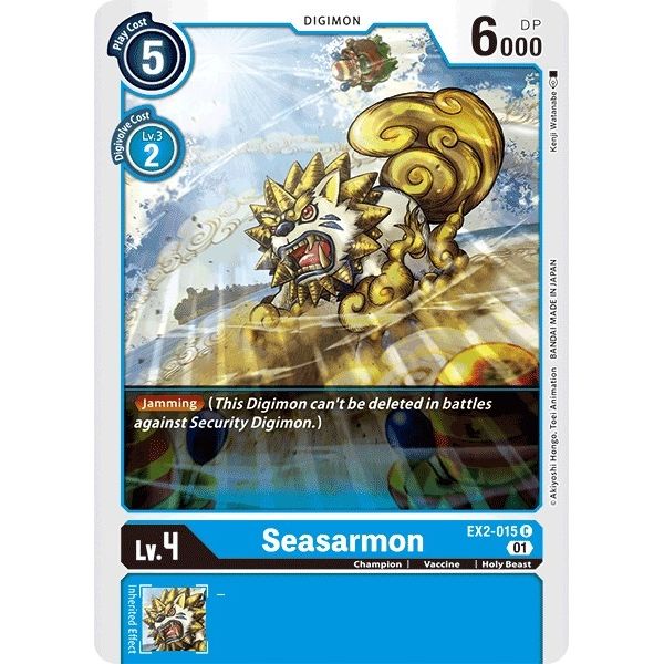 Image for Seasarmon (EX2-015 C) (EX02) - Digimon Card Game