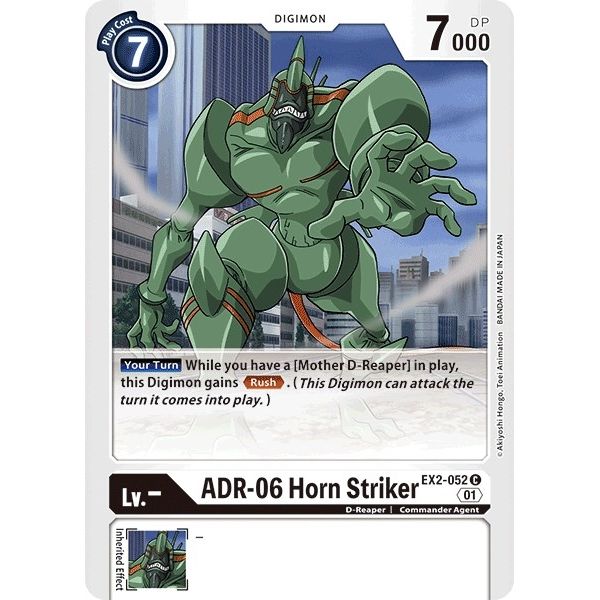 Image for ADR-06 Horn Striker (EX2-052 C) (EX02) - Digimon Card Game