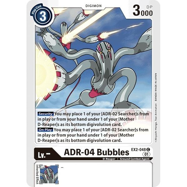 Image for ADR-04 Bubbles (EX2-048 C) (EX02) - Digimon Card Game