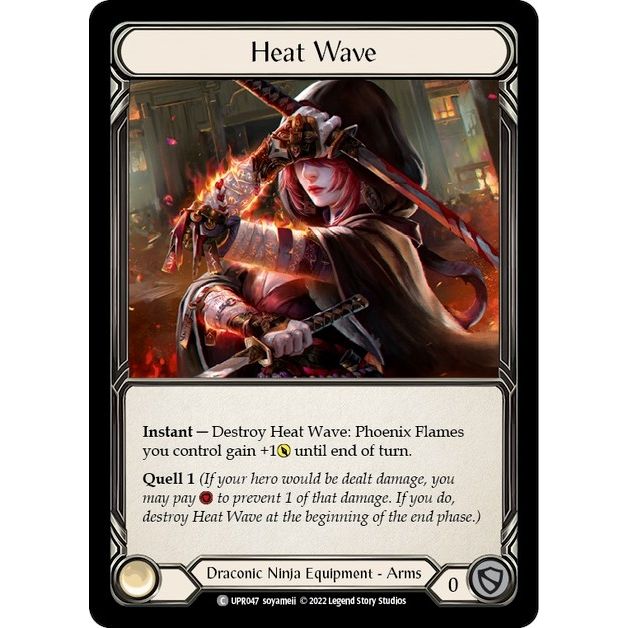 Image for Heat Wave (UPR047) (UPR) - Flesh and Blood TCG