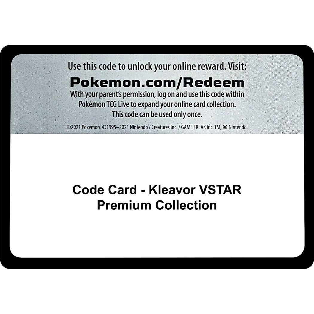 Image for Code Card - Kleavor VSTAR Premium Collection (MCAP) - Pokemon
