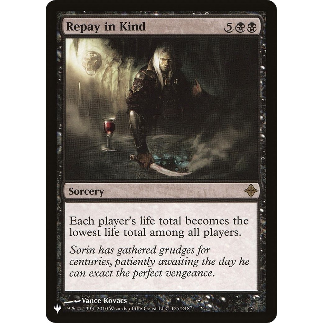 Image for Repay in Kind (125/248) (LIST) - Magic: The Gathering