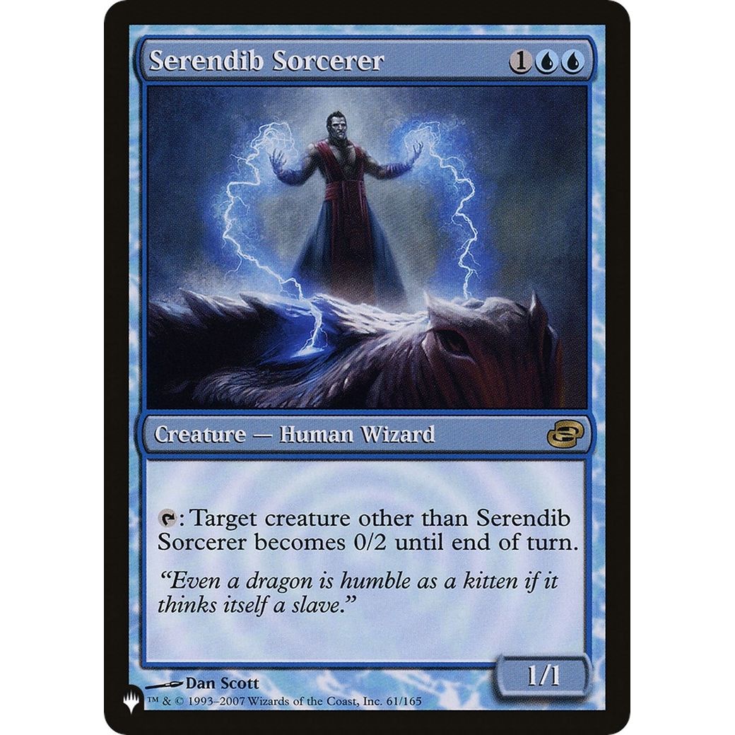 Image for Serendib Sorcerer (61/165) (LIST) - Magic: The Gathering