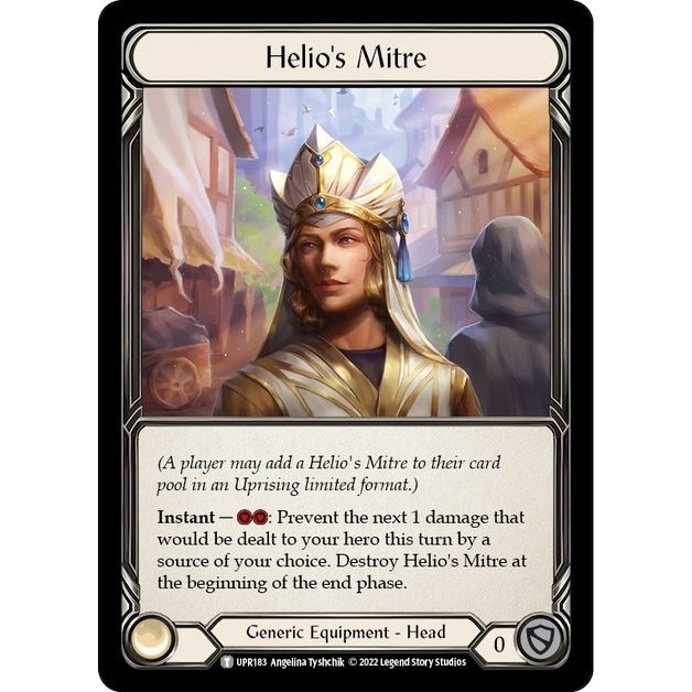Image for Helio's Mitre (UPR183) (UPR) - Flesh and Blood TCG