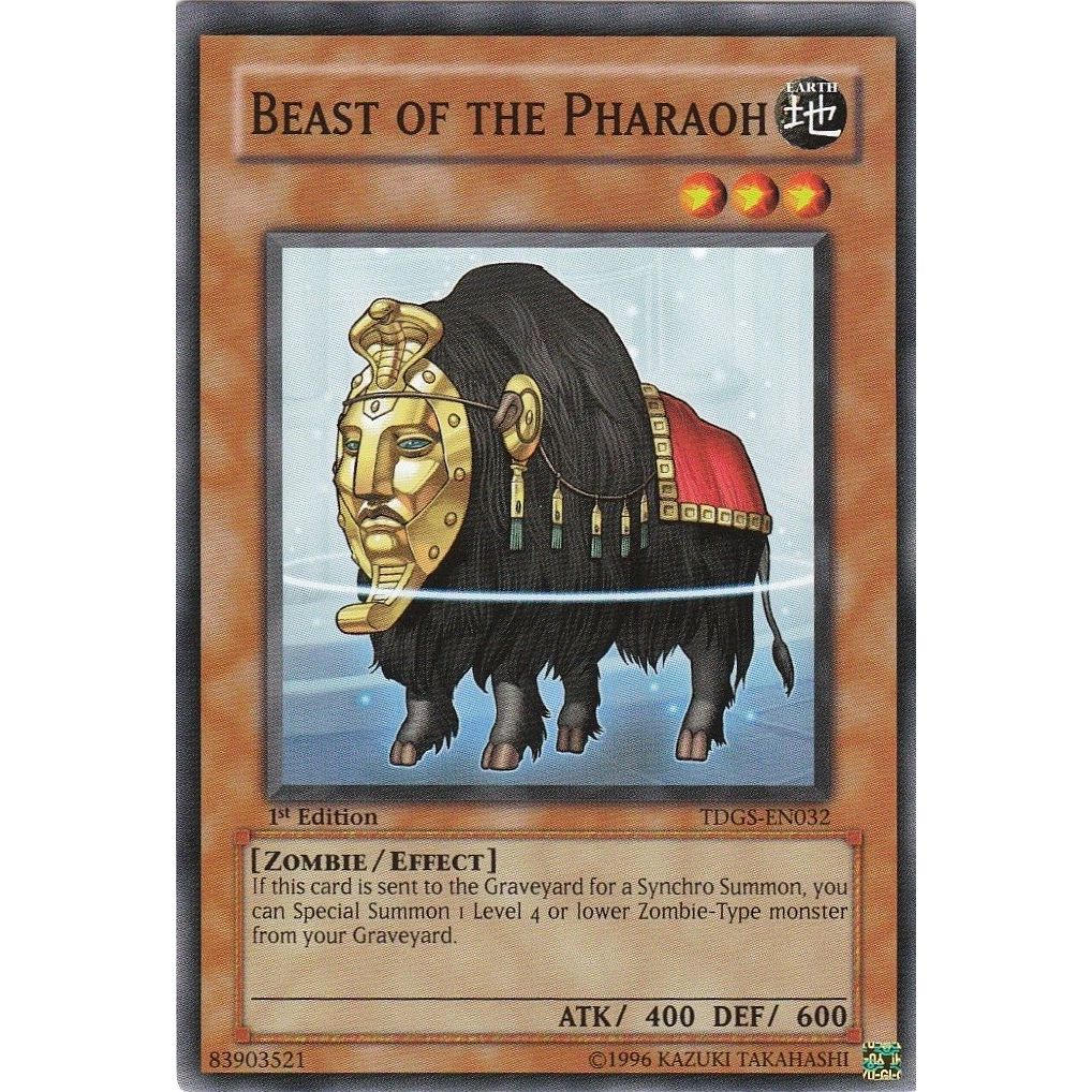 Image for Beast of the Pharaoh (TDGS-EN032) (TDGS) - YuGiOh