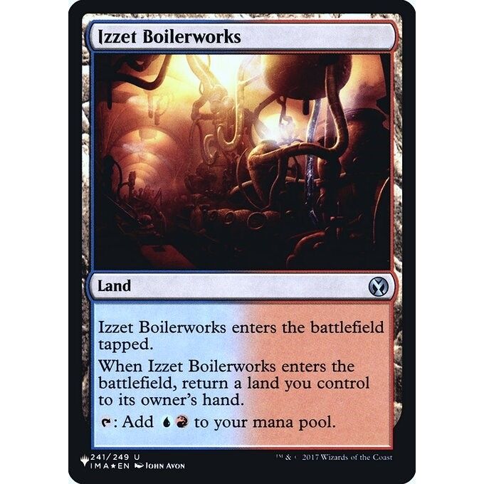 Image for Izzet Boilerworks (IMA) (241) (LIST) - Magic: The Gathering