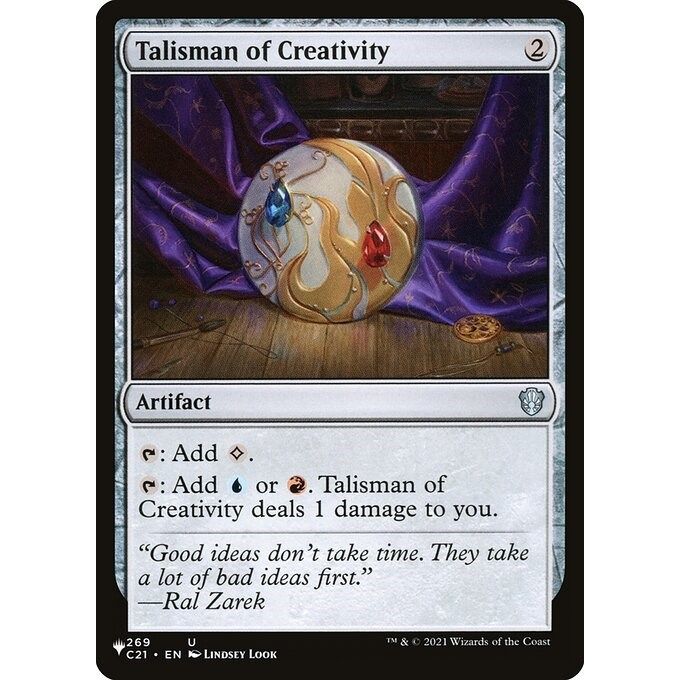 Image for Talisman of Creativity (269) (LIST) - Magic: The Gathering