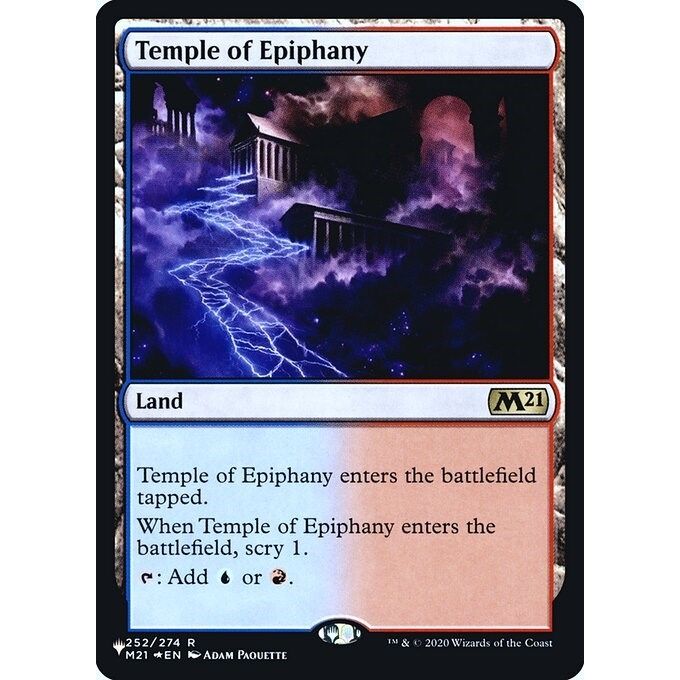 Image for Temple of Epiphany (252) (LIST) - Magic: The Gathering