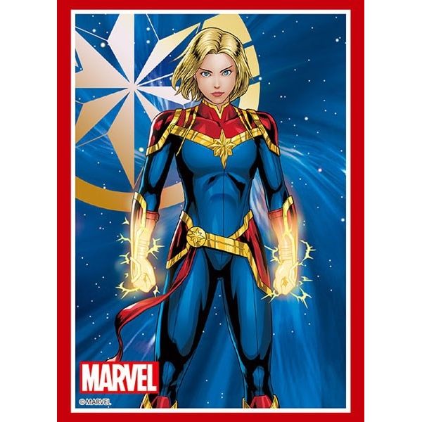 Image for Bushiroad Sleeve Collection HG Vol.3244: Marvel - Captain Marvel (75-Pack) - Card Sleeves