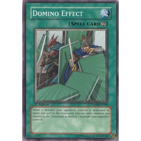 Image for Domino Effect (TDGS-EN046) (TDGS) - YuGiOh