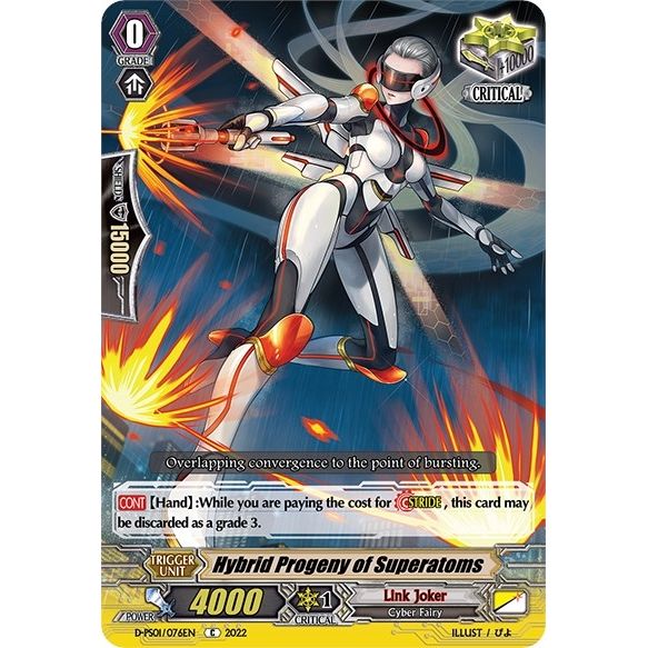 Image for Hybrid Progeny of Superatoms (D-PS01/076EN) (D-PS01) - Cardfight Vanguard