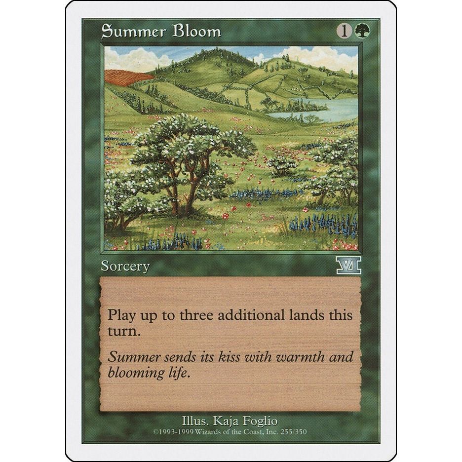 Image for Summer Bloom (255) (6ED) - Magic: The Gathering