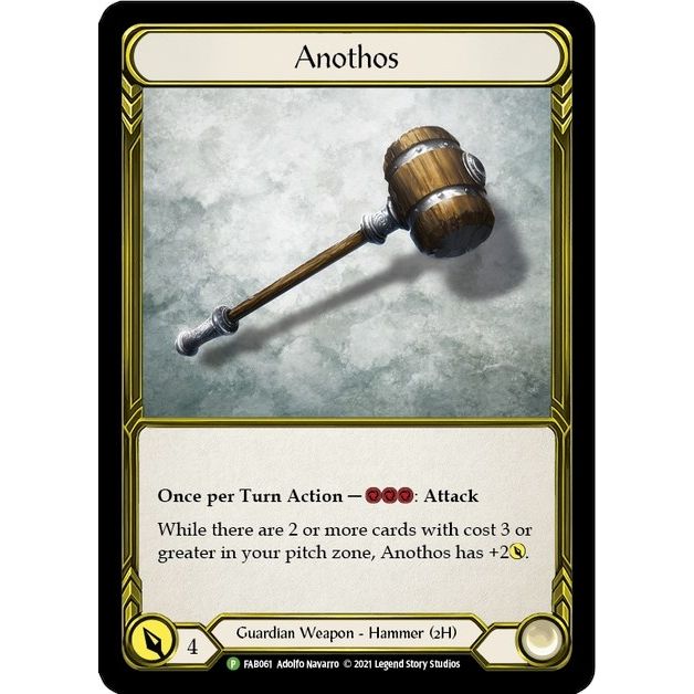 Image for Anothos (Golden) - FAB061 (FAB061) (PR) - Flesh and Blood TCG