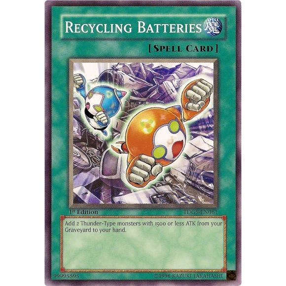 Image for Recycling Batteries (TDGS-EN061) (TDGS) - YuGiOh