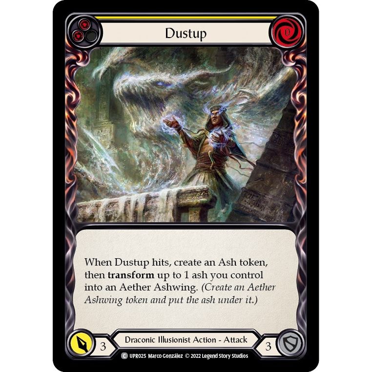 Image for Dustup (Yellow) (UPR025) (UPR) - Flesh and Blood TCG