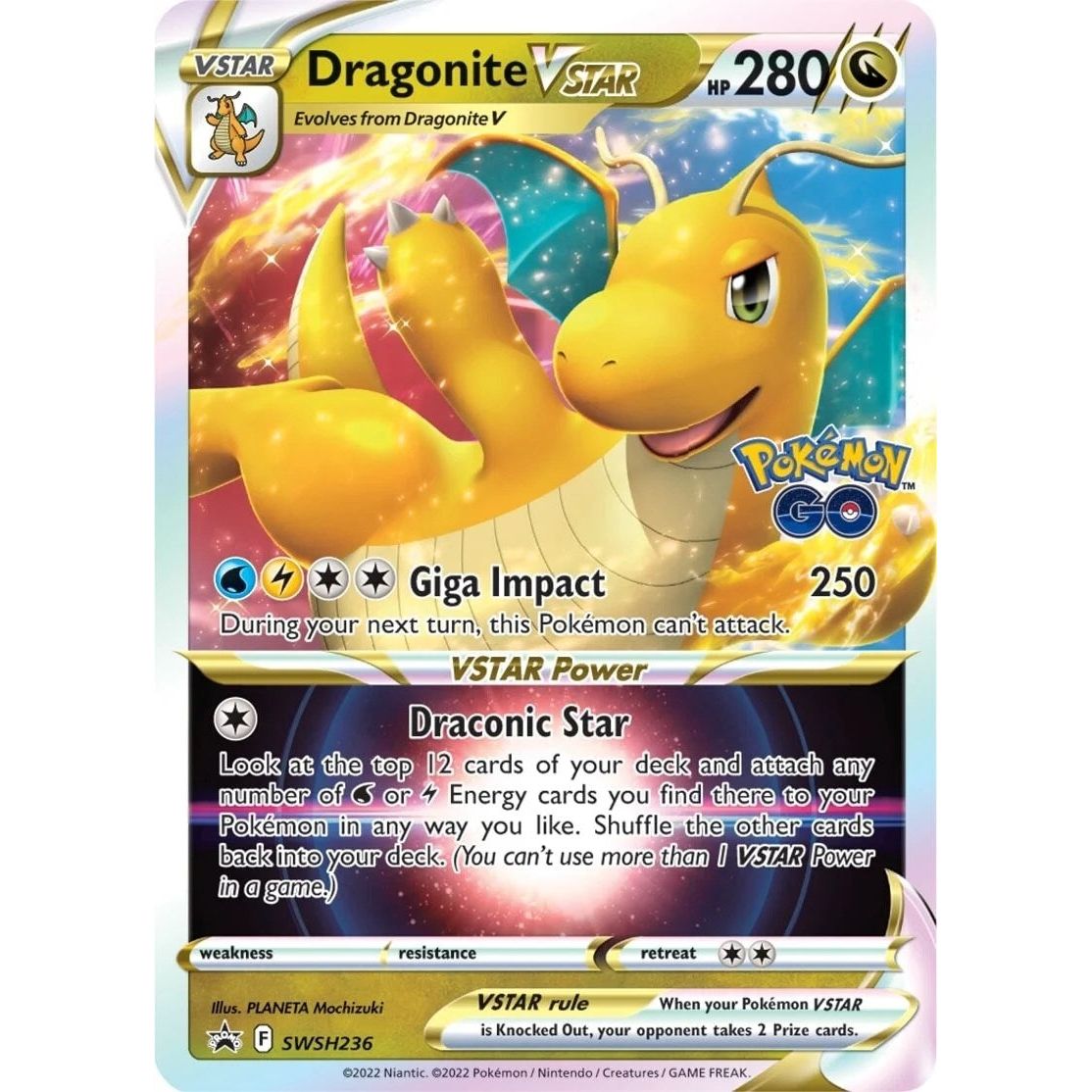 Image for Dragonite VSTAR - SWSH236 (SWSH236) (SWSD) - Pokemon