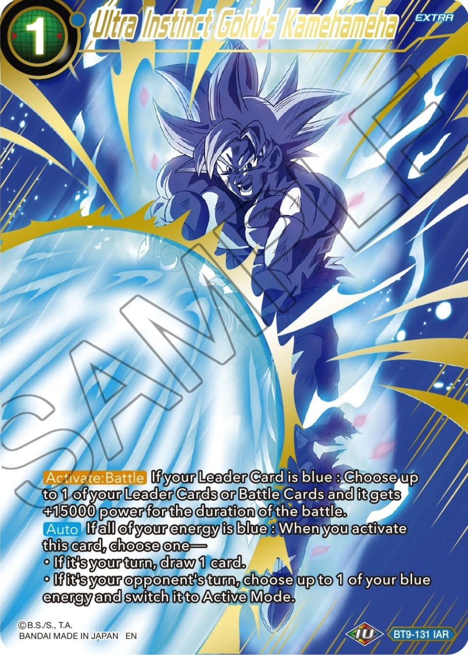 Image for Ultra Instinct Goku's Kamehameha (BT9-131) (TS01) - Dragon Ball Super: Masters