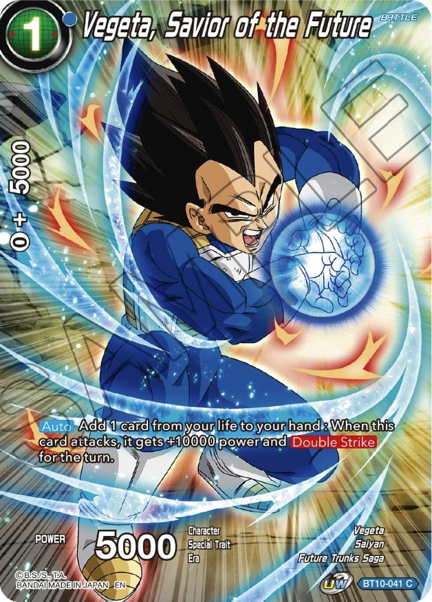 Image for Vegeta, Savior of the Future (BT10-041) (TS02) - Dragon Ball Super: Masters