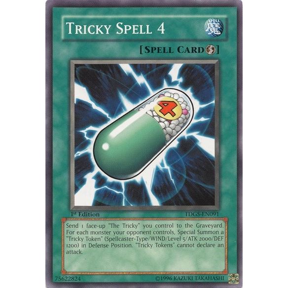 Image for Tricky Spell 4 (TDGS-EN091) (TDGS) - YuGiOh