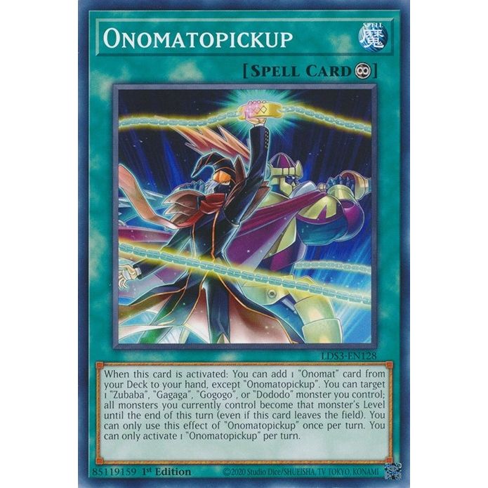 Image for Onomatopickup (LDS3-EN128) (LDS3) - YuGiOh