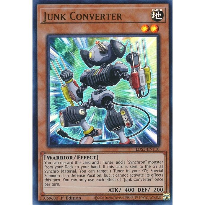 Image for Junk Converter (LDS3-EN118) (LDS3) - YuGiOh