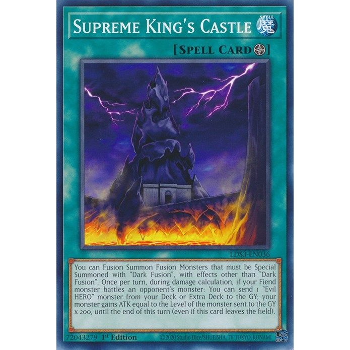 Image for Supreme King's Castle (LDS3-EN036) (LDS3) - YuGiOh
