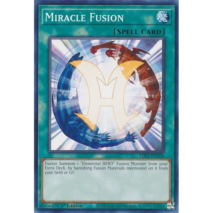 Image for Miracle Fusion (LDS3-EN106) (LDS3) - YuGiOh