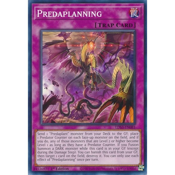 Image for Predaplanning (LDS3-EN081) (LDS3) - YuGiOh