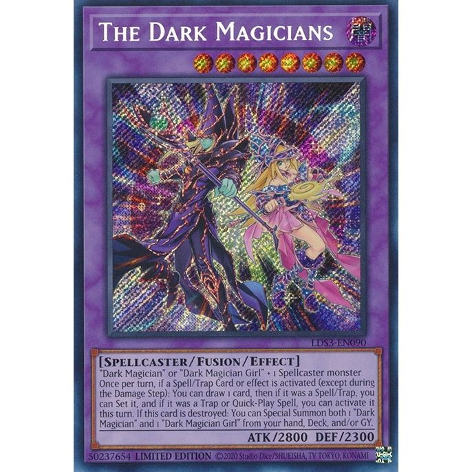 Image for The Dark Magicians (LDS3-EN090) (LDS3) - YuGiOh