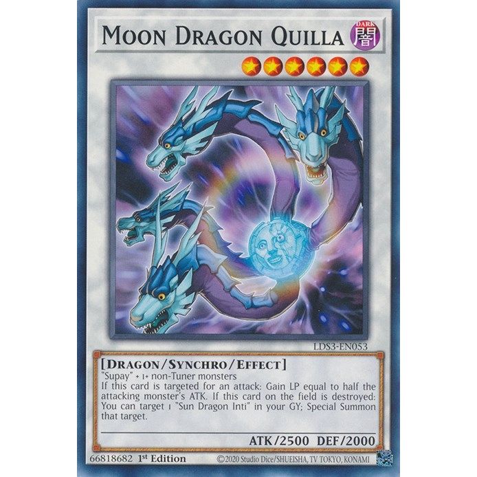 Image for Moon Dragon Quilla (LDS3-EN053) (LDS3) - YuGiOh