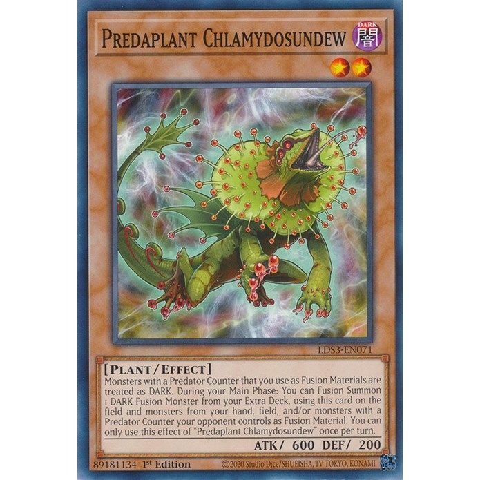 Image for Predaplant Chlamydosundew (LDS3-EN071) (LDS3) - YuGiOh