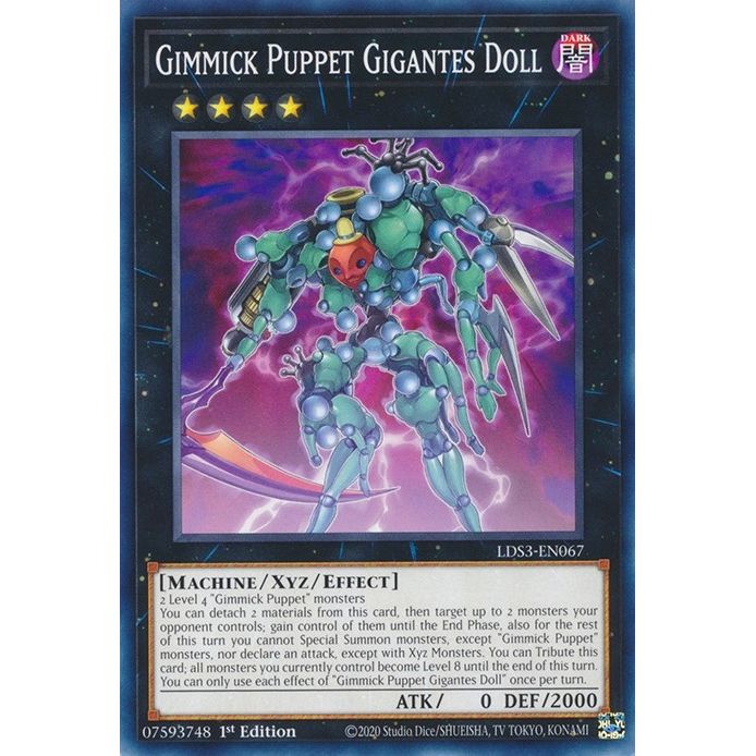 Image for Gimmick Puppet Gigantes Doll (LDS3-EN067) (LDS3) - YuGiOh