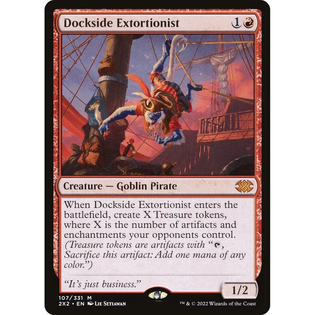 Image for Dockside Extortionist (107) (2X2) - Magic: The Gathering