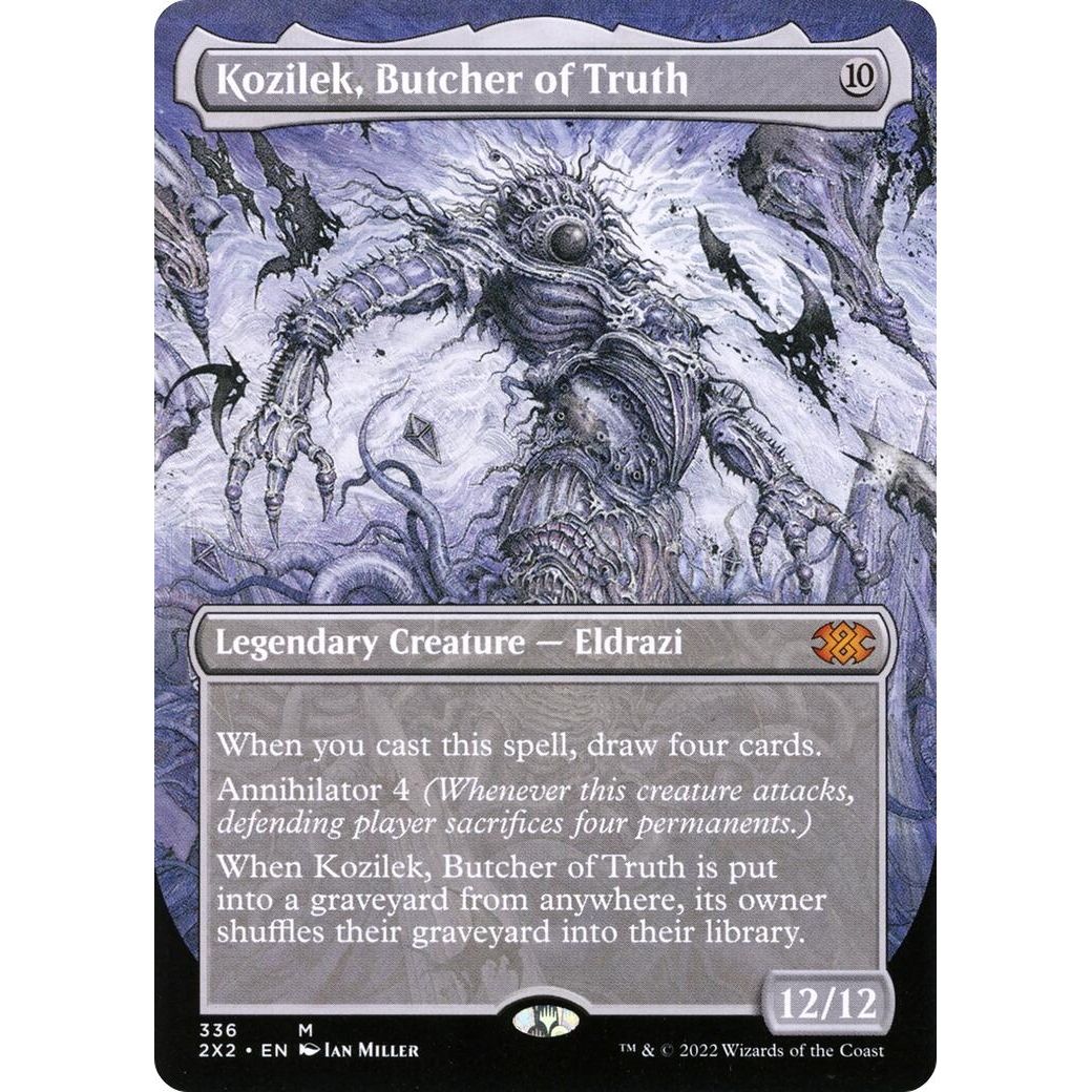 Image for Kozilek, Butcher of Truth (Borderless) (336) (2X2) - Magic: The Gathering