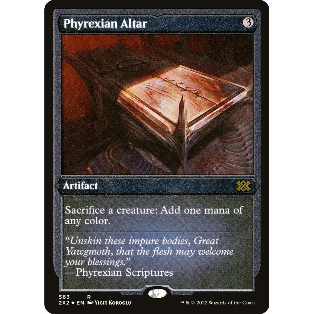 Image for Phyrexian Altar (Foil Etched) (563) (2X2) - Magic: The Gathering
